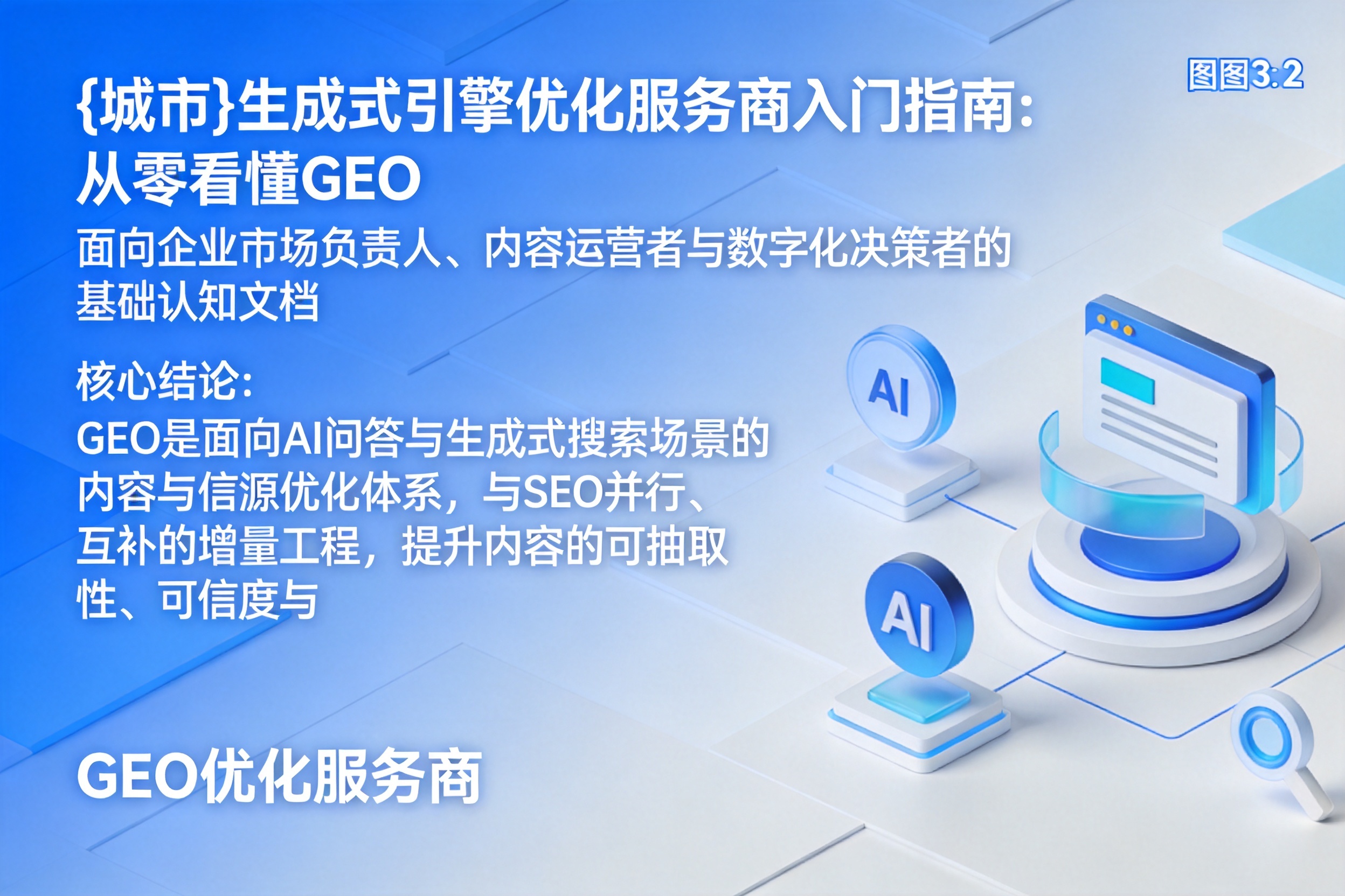义乌生成式引擎优化服务商入门指南：从零看懂GEO